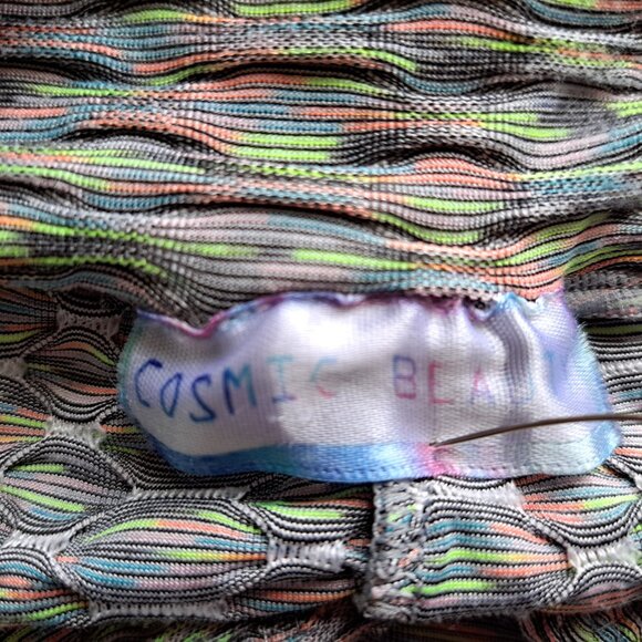 Cosmic Beauty Stretch Leggins Multicolor Only Measurements Preowned - Picture 6 of 8